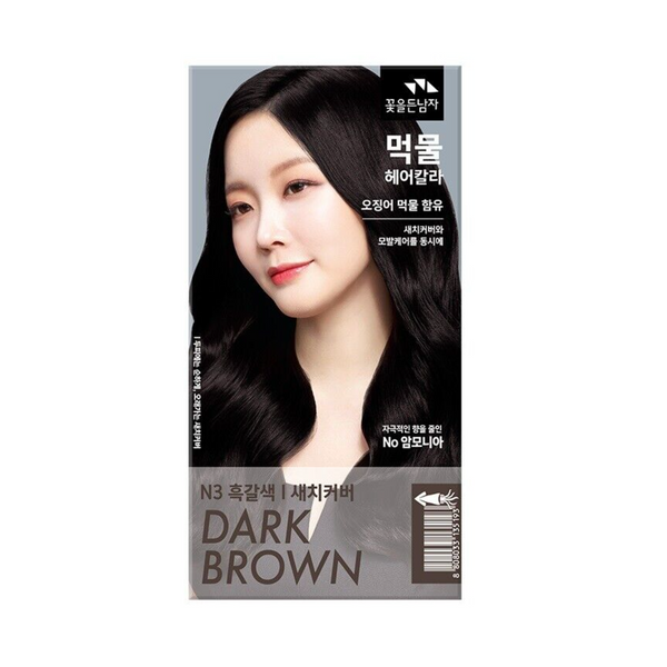 Flor De Man Squid Ink Hair Color Cream (N3 Dark Brown) 弗洛德曼 墨鱼汁染发膏 (N3 深棕)