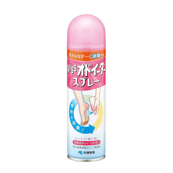 KOBAYSHI MISS Heel Care Spray Deodorant 小林制药 足部杀菌消臭喷雾 150ml