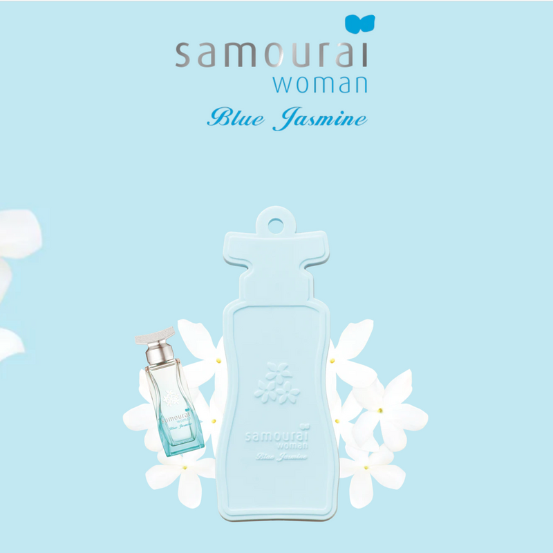 SPR Samourai Woman Freagrance Rubber Card (Blue Jasmine) 日本SPR Samourai 女士芳香香薰卡(蓝茉莉花)
