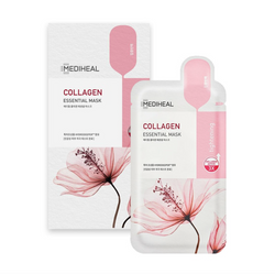 MEDIHEAL Collagen Essential Mask (Sheet/Box)  美迪惠尔 胶原蛋白面膜 (片装/盒装)
