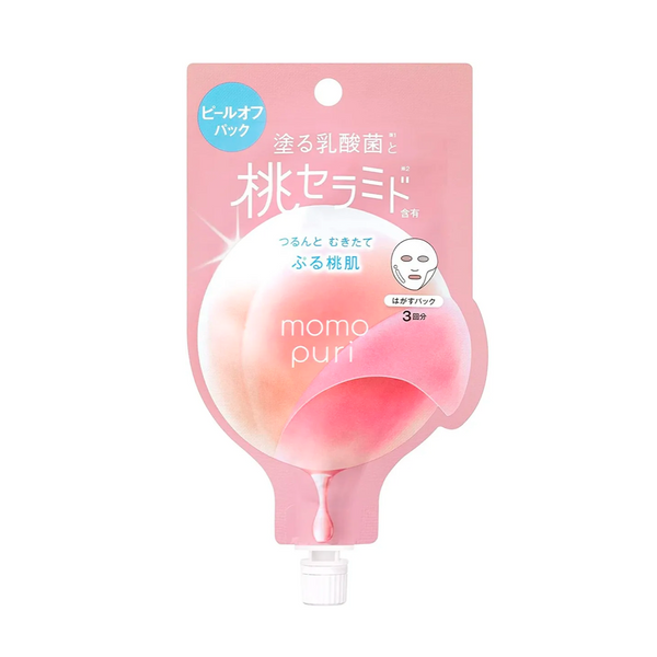BCL MOMO PURI Fresh Peel Off Face Pack Mask 日本BCL MOMO PURI乳酸菌白桃净颜撕拉面膜 60g