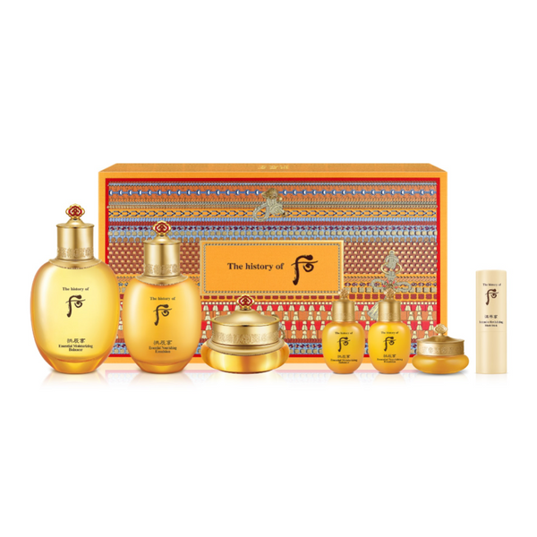 THE HISTORY OF WHOO Gongjinhyang In Yang 3pcs Special Set ( With Gift ) 韩国后 拱辰享活肤3件套装组（附赠品）