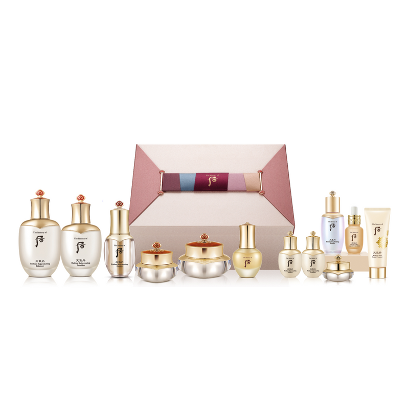 THE HISTORY OF WHOO Cheongidan Radiant Rejuvenating 5Pcs Special Set 韩国后 天气丹华炫重生5件套装组