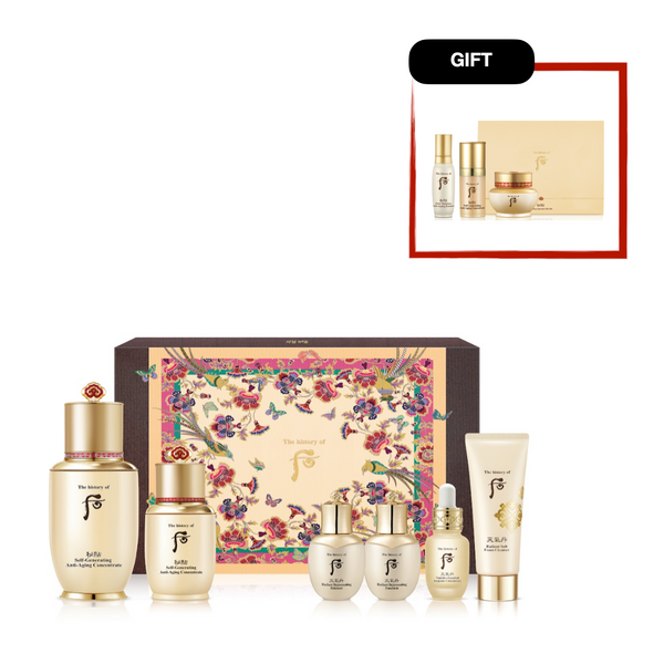 THE HISTORY OF WHOO Bichup Self-Generating Anti-Aging Essence 2pcs Special Set 韩国后 秘贴自生精华2件套装组