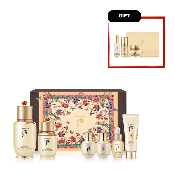 THE HISTORY OF WHOO Bichup Self-Generating Anti-Aging Essence 2pcs Special Set ( With Gift ) 韩国后 秘贴自生精华2件套装组（附赠品）