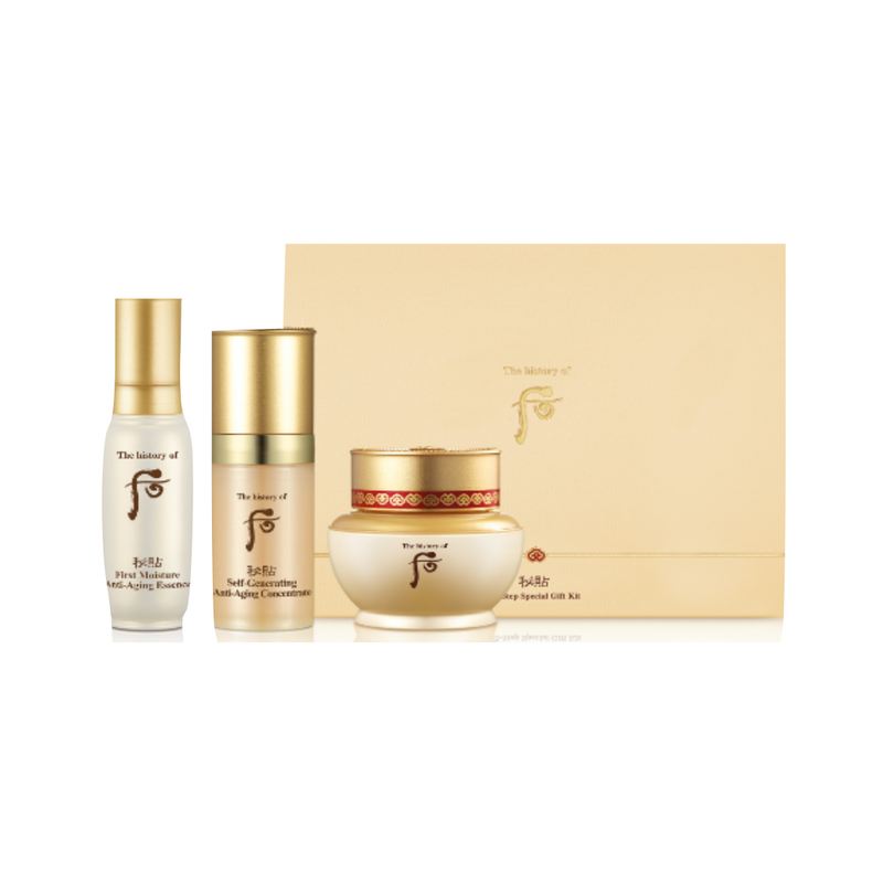 THE HISTORY OF WHOO Bichup Self-Generating Anti-Aging Essence 2pcs Special Set ( With Gift ) 韩国后 秘贴自生精华2件套装组（附赠品）