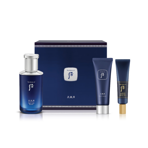 THE HISTORY OF WHOO Jungyooncho Multi Youth Essence Set ( With Gift ) 韩国后  正胤肖 男士全效活肤精华套装组（附赠品）