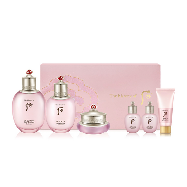 THE HISTORY OF WHOO Gongjinhyang Vital Hydrating 3pcs Special Set ( With Gift ) 韩国后 拱辰享水凝保湿3件套装组（附赠品）
