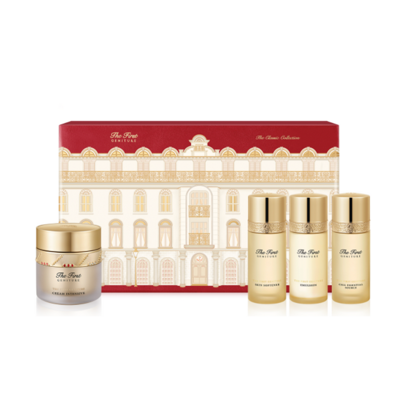 O HUI THE FIRST GENITURE Cream Intensive Set 80ml (WITH GIFTS) 韩国欧惠 源生至臻滋养面霜套装 80ml (附赠品)