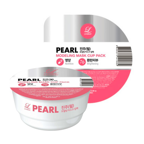 LINDSAY Pearl Modelling Mask Cup Pack 韩国LINDSAY 珍珠软膜粉 28g