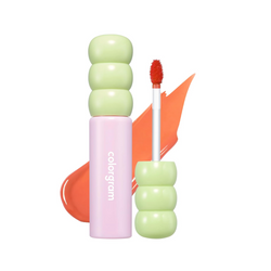 COLORGRAM Fruity Glass Tint 01 Flashing Apricot 韩国Colorgram 糖葫芦水光唇釉 01 闪杏 0.11 Oz