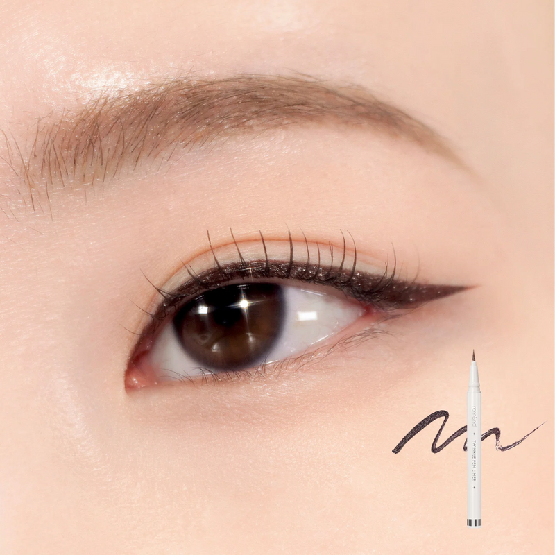 ROM&ND Twinkle Pen Liner (04 Midnight Ash) 韩国ROM&ND 闪亮眼线液笔 (04 午夜灰) 0.5g