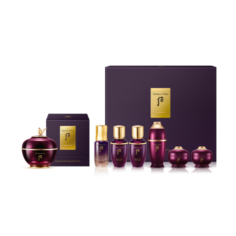 THE HISTORY OF WHOO Hwanyu Imperial Youth Contour Eye Cream Set ( With Gift )  韩国后 还幼眼霜套装组（附赠品）