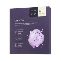 ONOMA Gravity Defying Collagen Lifting Gel Mask 5pcs/box 韩国ONOMA 弹力能量胶原蛋白紧致凝胶面膜 5片/盒