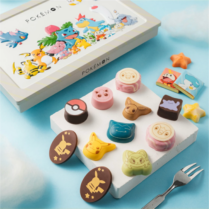 MATSUKAZEYA X Pmon Chocolate Set L 15pcs/box日本松風屋 X 宝可梦巧克力礼盒 L 15枚/盒