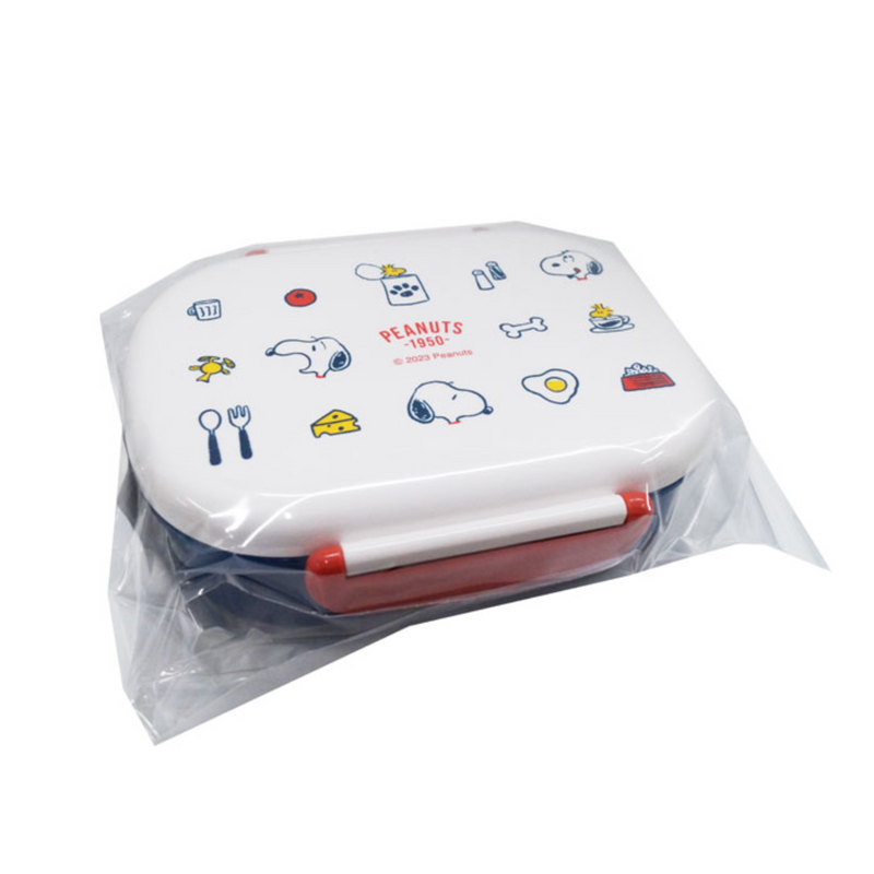 Kamio Japan Snoopy 1-tier Bento Lunch Box (Mini Icon) 360ml 日本Kamio 史努比午餐盒 (迷你图标款) 360ml