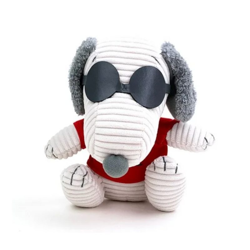 PEANUTS Snoopy Joe Cool Plush 日本PEANUTS 史努比乔酷灯芯绒毛绒公仔