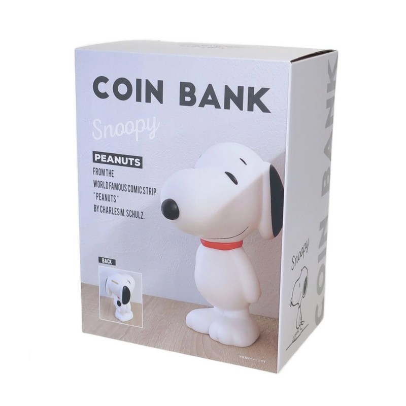 PEANUTS Snoopy Piggy Bank 日本PEANUTS 史努比存钱筒公仔摆设