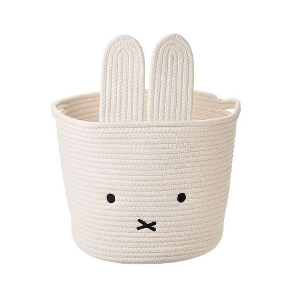 T's Factory Miffy Rope Basket (L) 日本T's Factory 米菲棉绳收纳篮 (L)