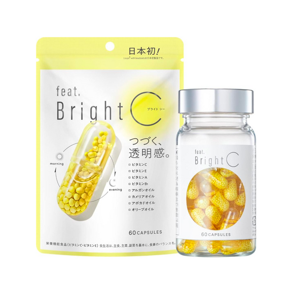 FEAT. Bright C (60 Capsules) 日本FEAT. 维他命C抗氧美白丸 (60粒)