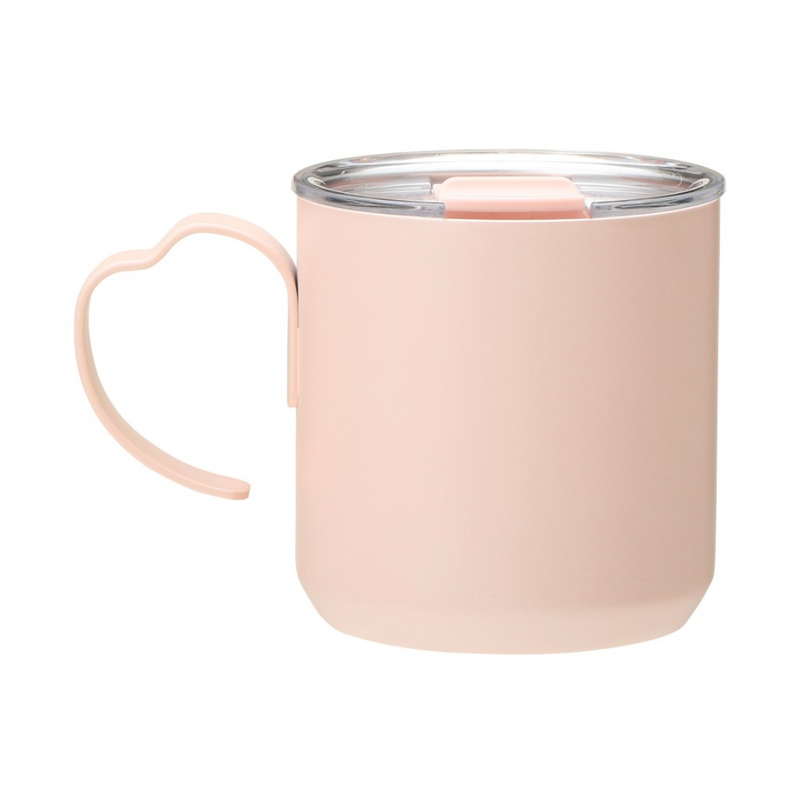 Starbucks Japan 2024 Cherry Blossom Collection Phase 2 Pink Petal Handle Stainless Steel Mug 日本星巴克 2024樱花系列 粉色花瓣柄不锈钢马克杯 355ml