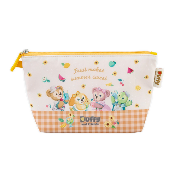 TOKYO Duffy & Friends Tasty Summer Surprise Pouch 东京迪士尼 达菲和他的朋友们 夏日美味水果系列 拉链小袋