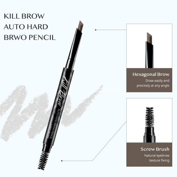 CLIO Kill Brow Eyebrow Pencil (03 Peanut Brown) 珂莉奧  完美塑眉自动眉笔 (03 花生棕) 0.31g
