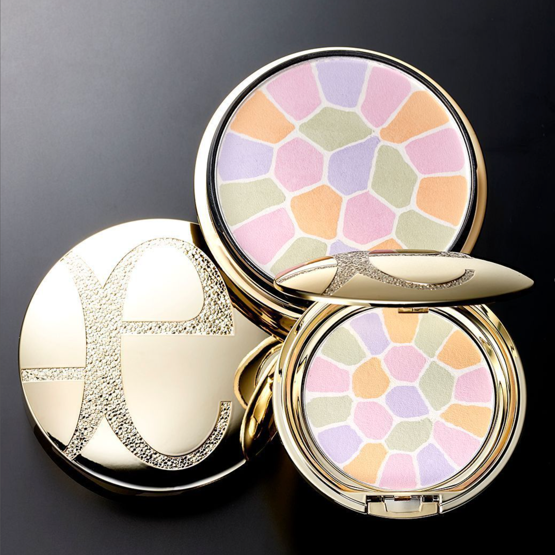 [JP] Albion Elegance La Poudre Haute Nuance Face Powder Family Pack #1 雅莉格 E大饼欢颜蜜粉饼 家庭装 #1 27g