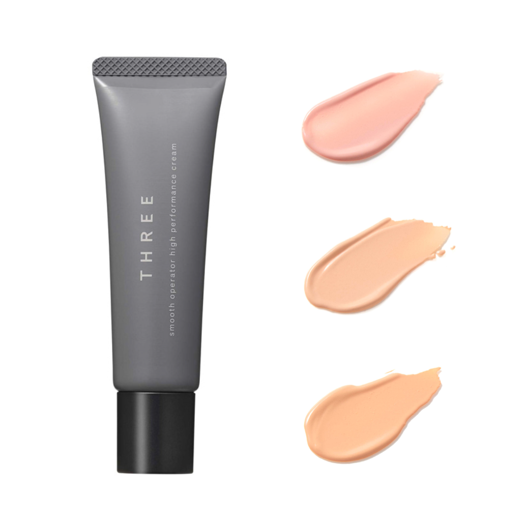 THREE Smooth Operator High Performance Cream SPF50+/PA++++ 日本THREE 3合1无瑕美肌防晒底霜 SPF50+/PA++++ 30g