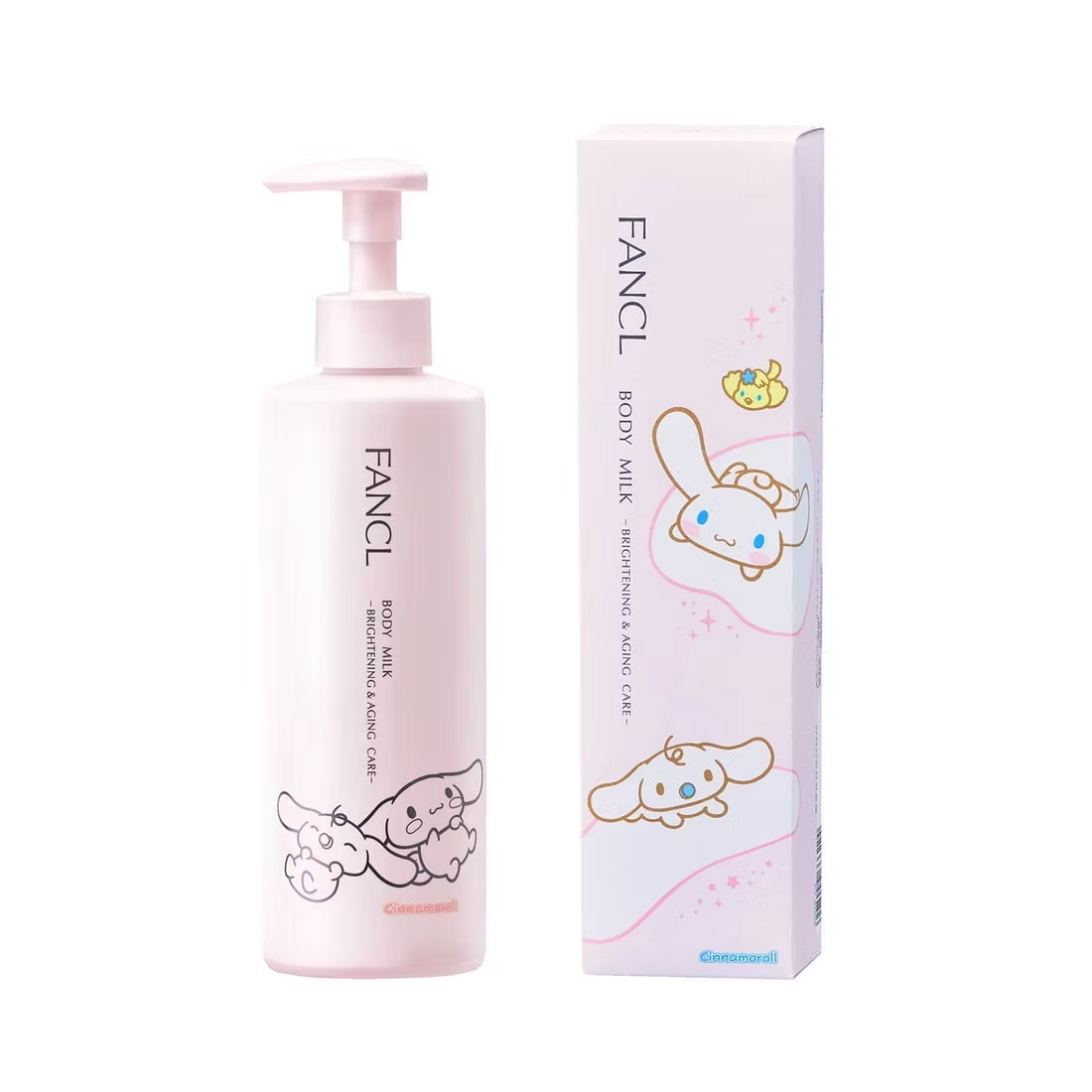 FANCL x Cinnamoroll Brightening & Aging Care Body Milk 芳珂 玉桂狗限定 净白紧肤身体乳液 250g