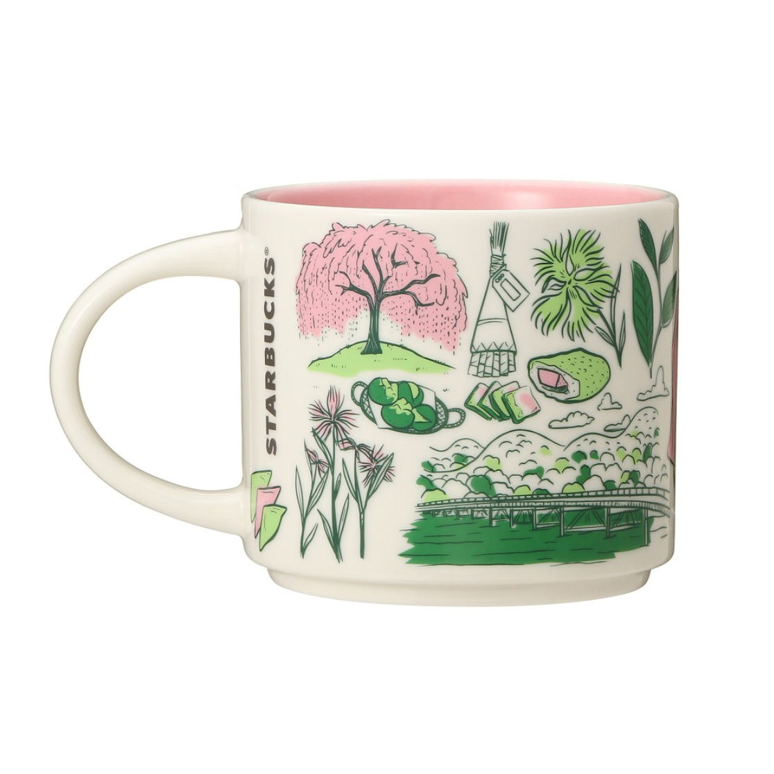 Japan Starbucks Been There Series Kyoto Mug 日本星巴克 Been There 地区限定系列 京都马克杯 414ml