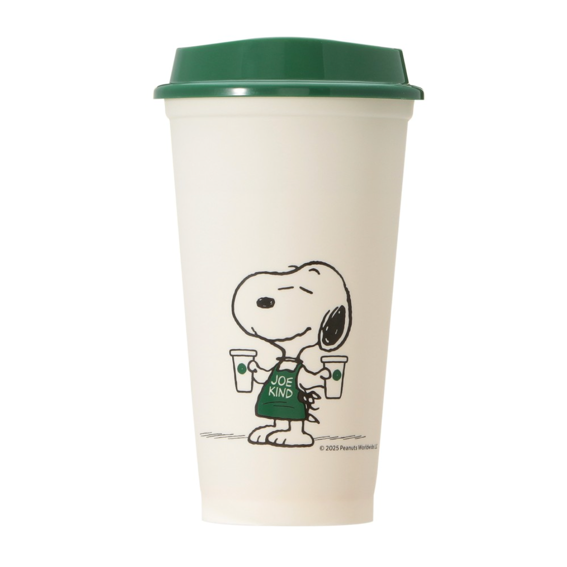 Japan Starbucks x PEANUTS White Reusable Cup 日本星巴克 x PEANUTS史努比 白色环保随行杯 473ml
