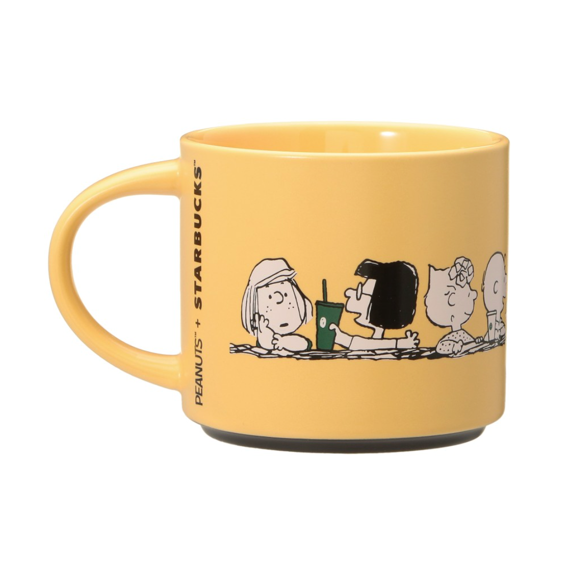 Japan Starbucks x PEANUTS Stacking Yellow Mug 日本星巴克 x PEANUTS史努比 黄色堆叠马克杯 414ml