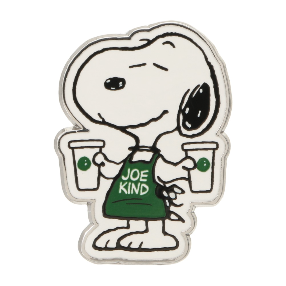 Japan Starbucks x PEANUTS Pink Pin Badge 日本星巴克 x PEANUTS史努比 粉色别针徽章