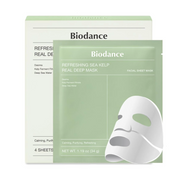 BIODANCE Refreshing Sea Kelp Real Deep Mask 4 Pcs/Box 韩国BIODANCE 海藻镇静舒缓深层面膜 4片/盒