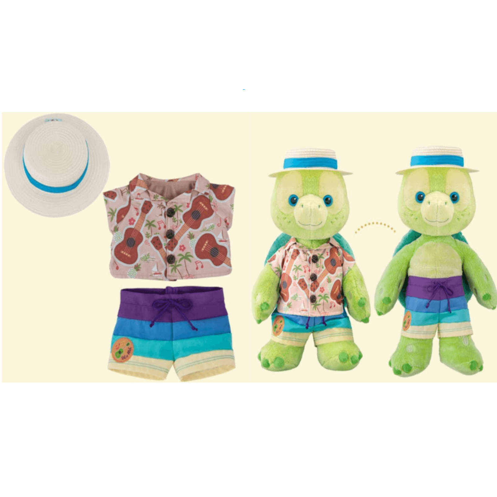 Tokyo Disney Duffy and Friends Hawaii Olu Mel Costume 日本东京迪士尼 达菲和他的朋友们 夏威夷奥乐米服装