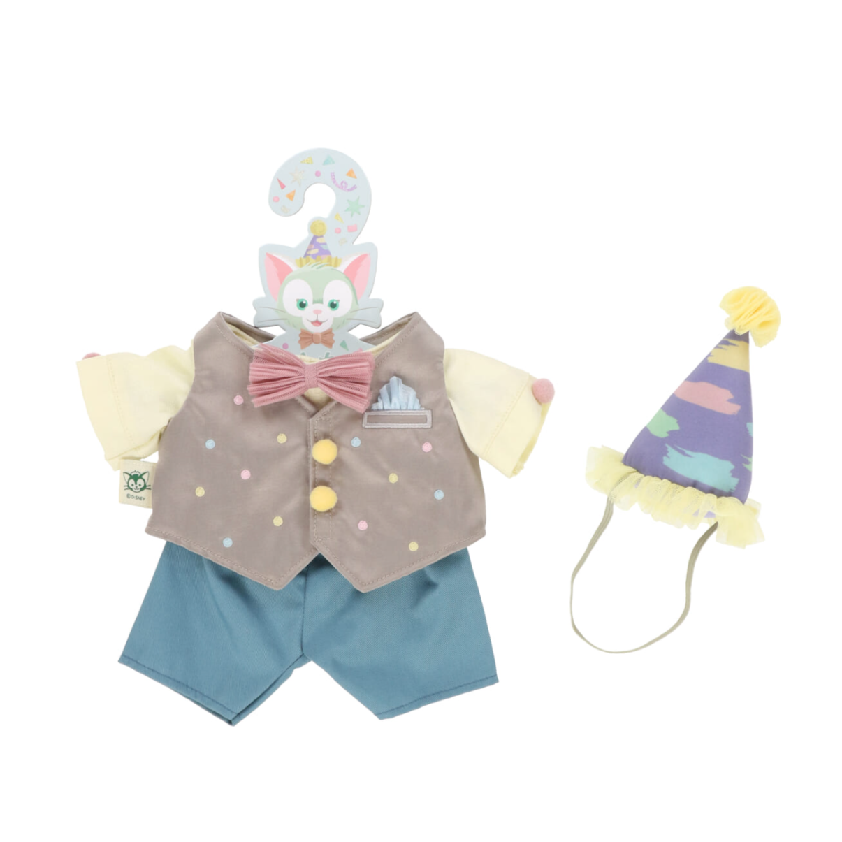 Tokyo Disney Duffy and Friends From All of Us 40th Anniversary Gelatoni Costume 日本东京迪士尼 达菲和他的朋友们 40周年纪念 杰拉托尼服装