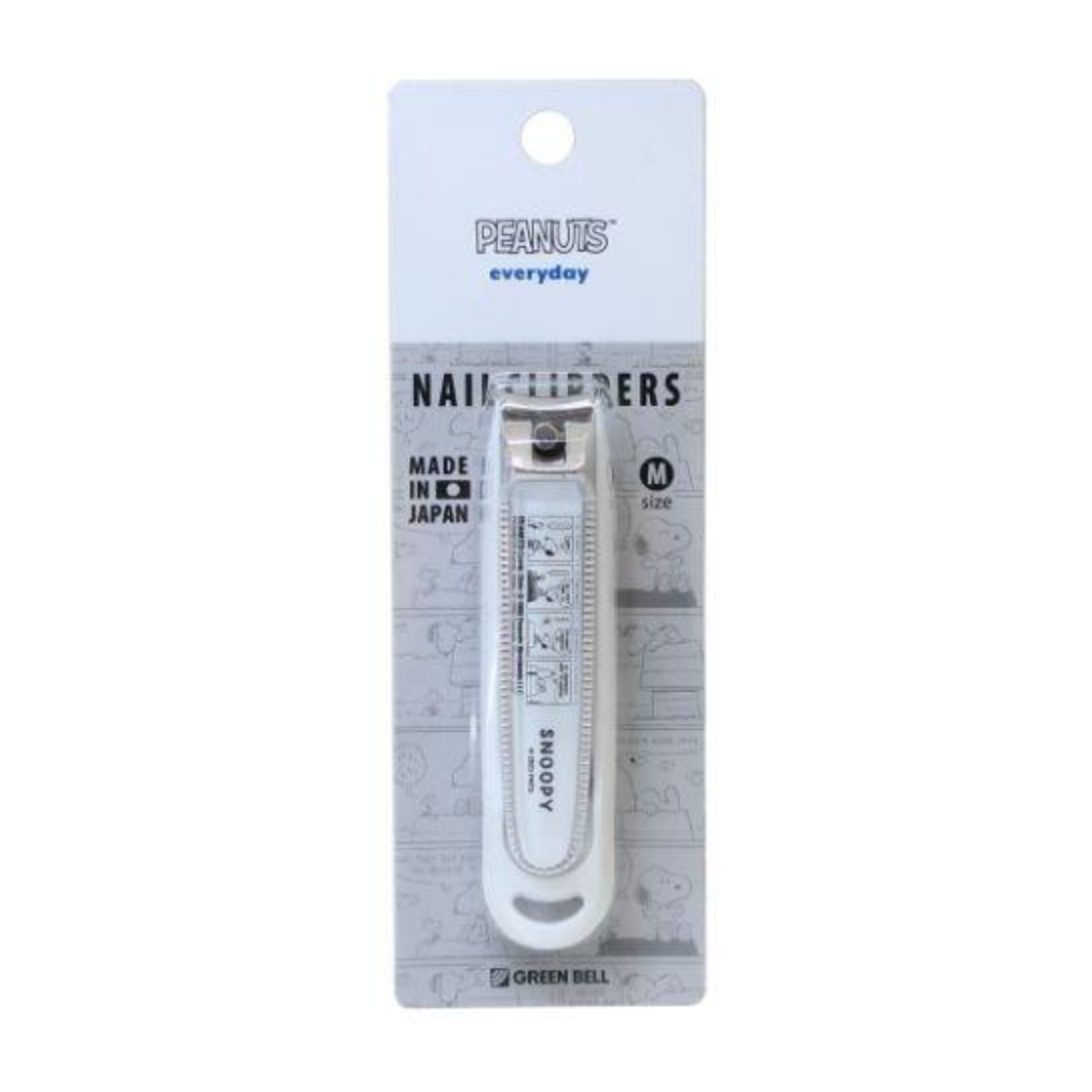 GREEN BELL Snoopy Nail Clippers M (Comic) 日本GREEN BELL 史努比指甲钳 M (漫画款)