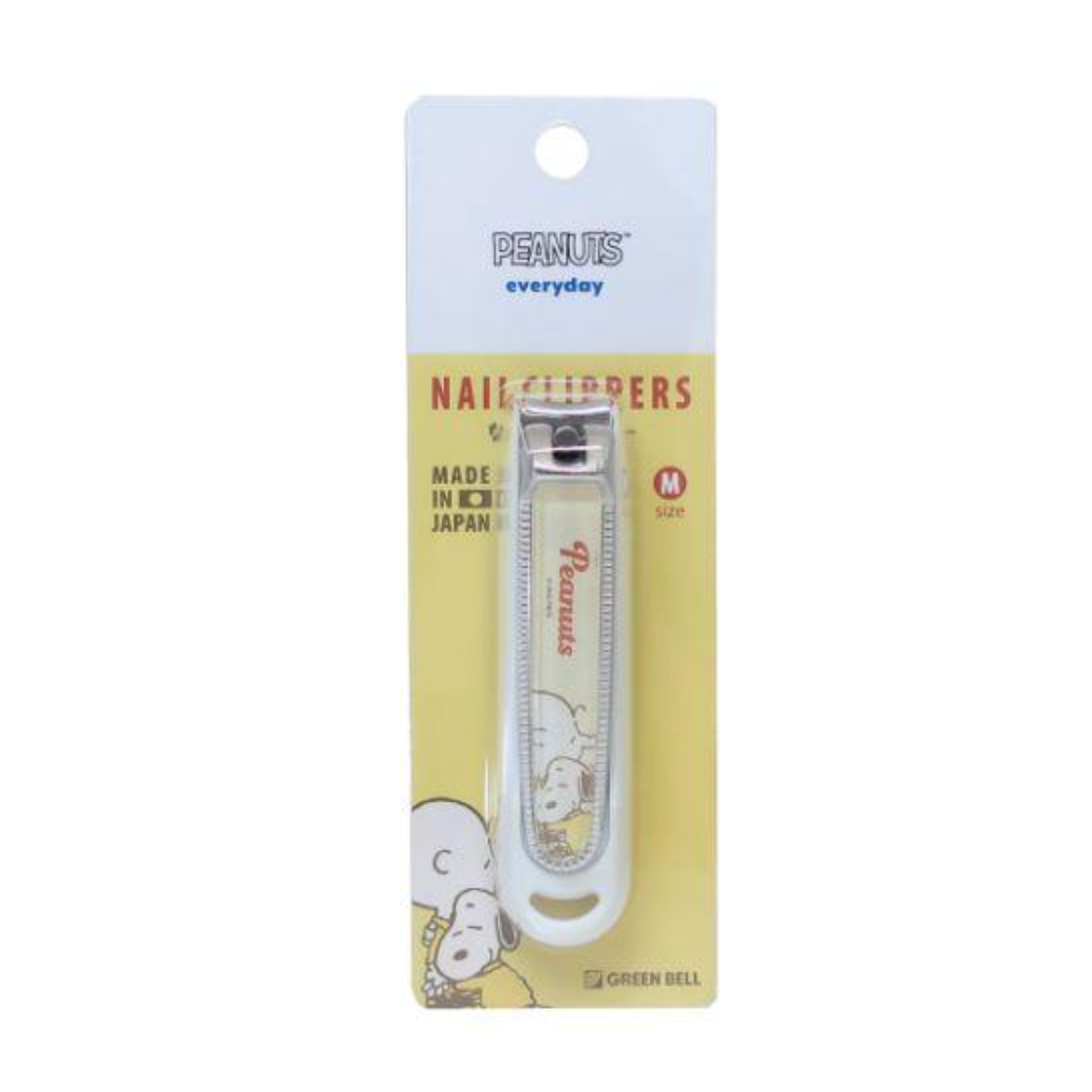 GREEN BELL Snoopy Nail Clippers M (Charlie Brown & Snoopy) 日本GREEN BELL 史努比指甲钳 M (查理布朗&史努比)