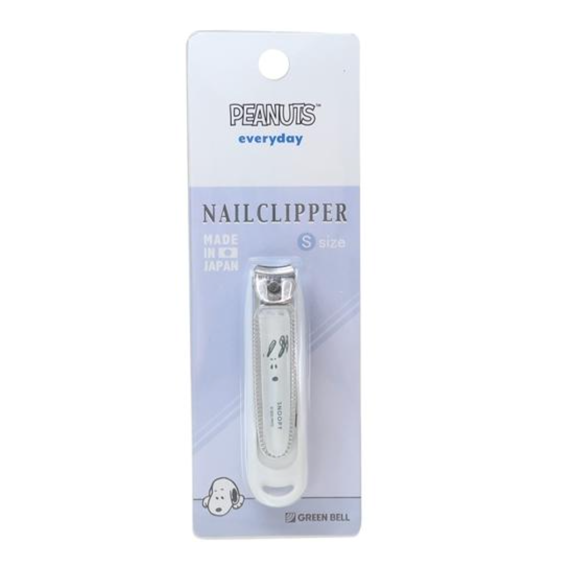 GREEN BELL Snoopy Nail Clippers S (Front Face Peanuts) 日本GREEN BELL 史努比指甲钳 S (史努比脸款)