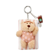 Korea Starbucks Cafe De Verano Summer Collection Summer Breeze Bearista Keychain 韩国星巴克 夏日咖啡馆系列 夏日微风小熊钥匙扣