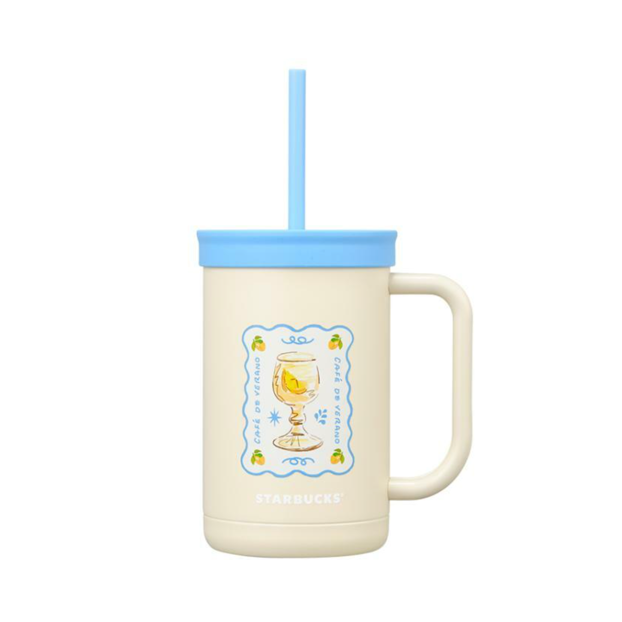 Korea Starbucks Cafe De Verano Summer Collection SS Summer Breeze TKHA Cold Cup 韩国星巴克 夏日咖啡馆系列 SS夏日微风冷饮杯 600ml