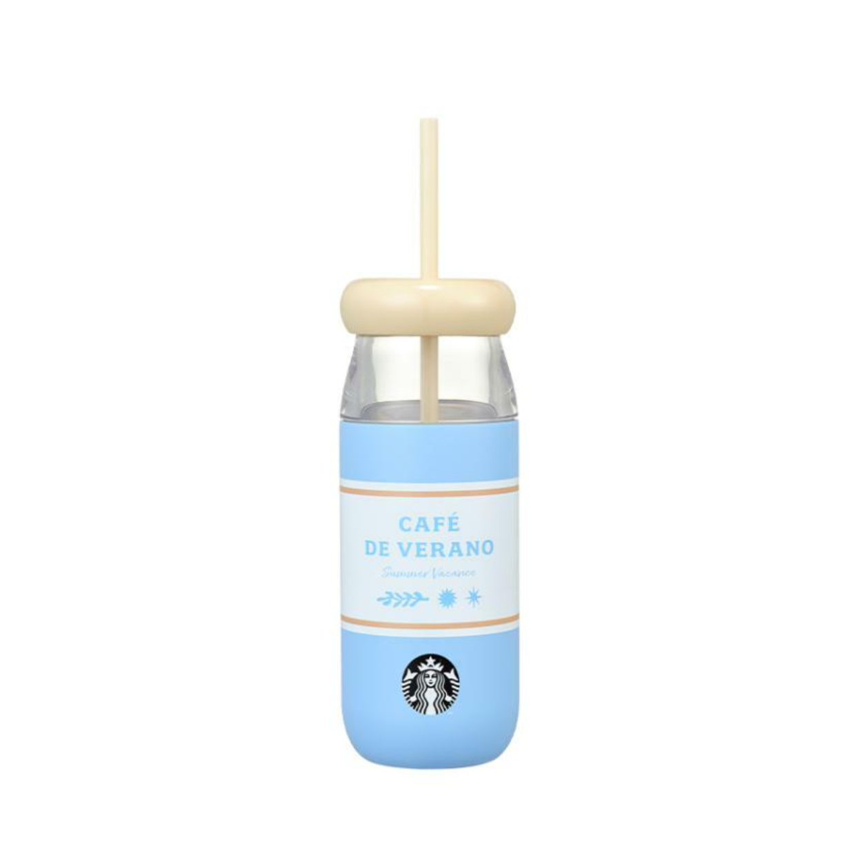 Korea Starbucks Cafe De Verano Summer Collection SS Summer Breeze Jeta Cold Cup 韩国星巴克 夏日咖啡馆系列 SS夏日微风Jeta冷水杯 355ml
