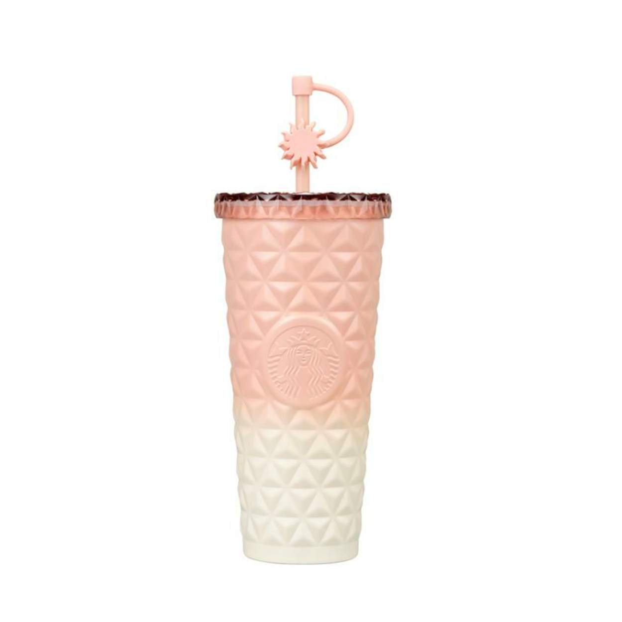 Korea Starbucks Cafe De Verano Summer Collection SS Sunset Summer Dion Cold Cup 韩国星巴克 夏日咖啡馆系列 SS日落夏季冷饮杯 591ml