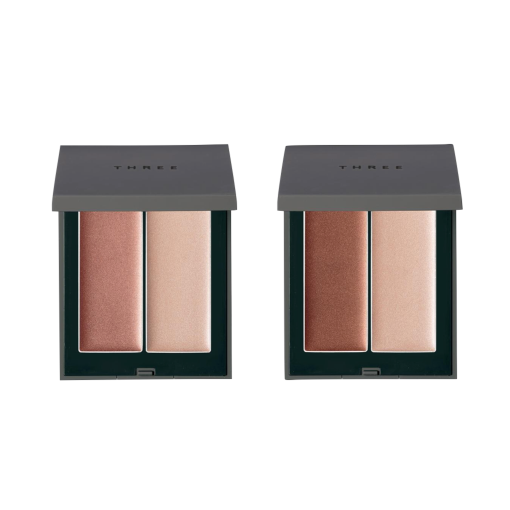 THREE Shimmering Glow Duo 日本THREE 凝光润采盒 6.8g