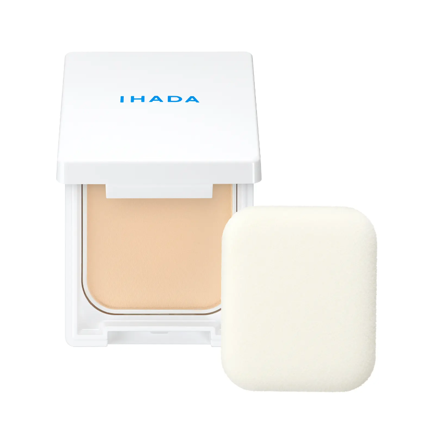 Shiseido IHADA Medicated Face Protect Powder SPF40/PA++++ 资生堂 IHADA 药用面部美白保湿物理防晒粉饼 9g