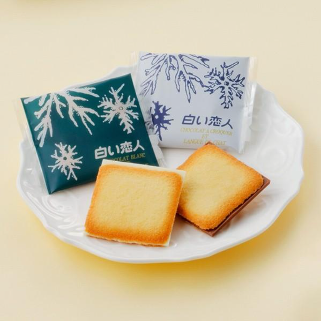 Ishiya White Lover Shiroi Koibito (White & Black) 24pcs/box 石屋制果 白色恋人黑白混合装 24枚/盒