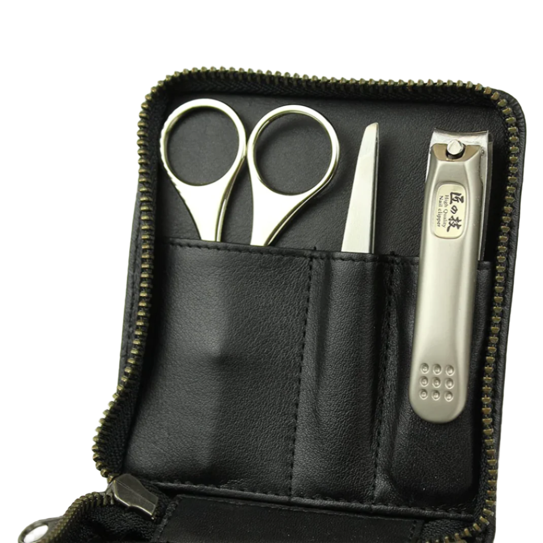 GREEN BELL TAKUMI NO WAZA 3-PIECE MEN'S GROOMING KIT G-3102 日本GREEN BELL 匠之技男士三件套不锈钢美容套装 G-3102