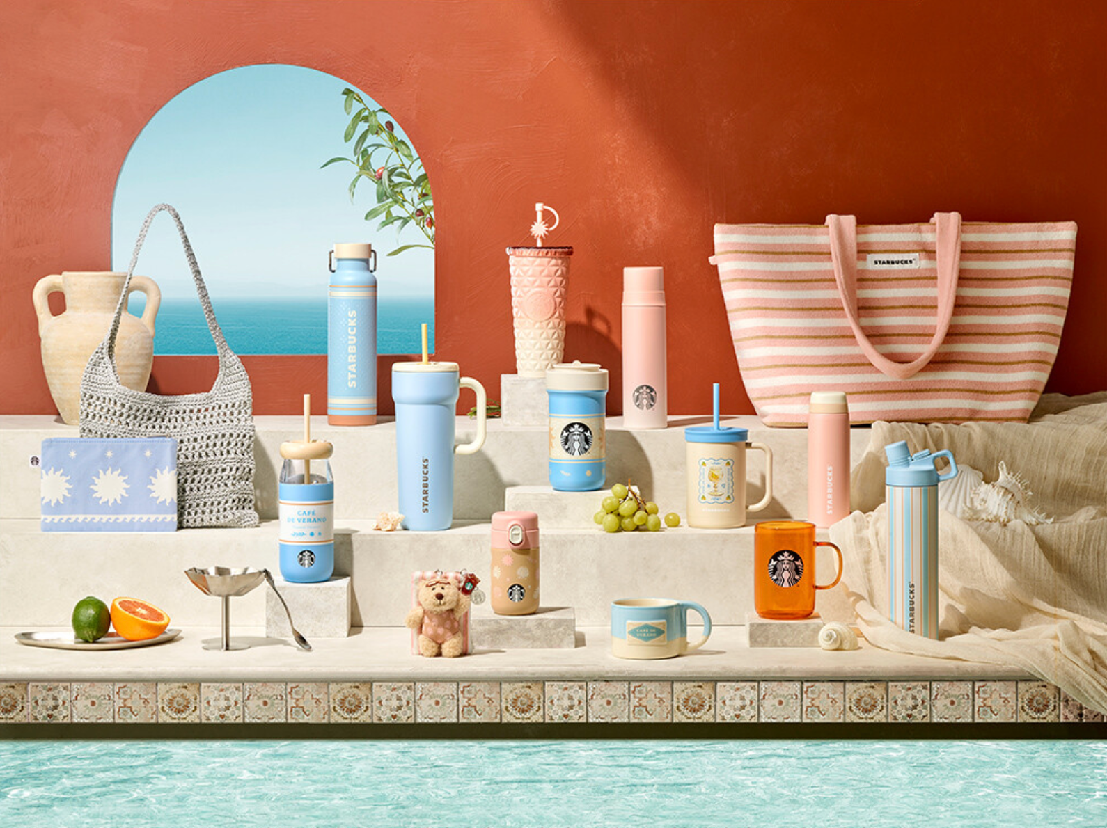 Korea Starbucks Cafe De Verano Summer Collection Sunset