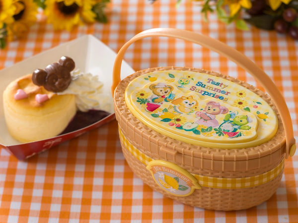 TOKYO Duffy & Friends Tasty Summer Surprise Souvenir Case 东京迪士尼 达菲和他的朋友们 夏日美味水果系列 紀念手提小籃